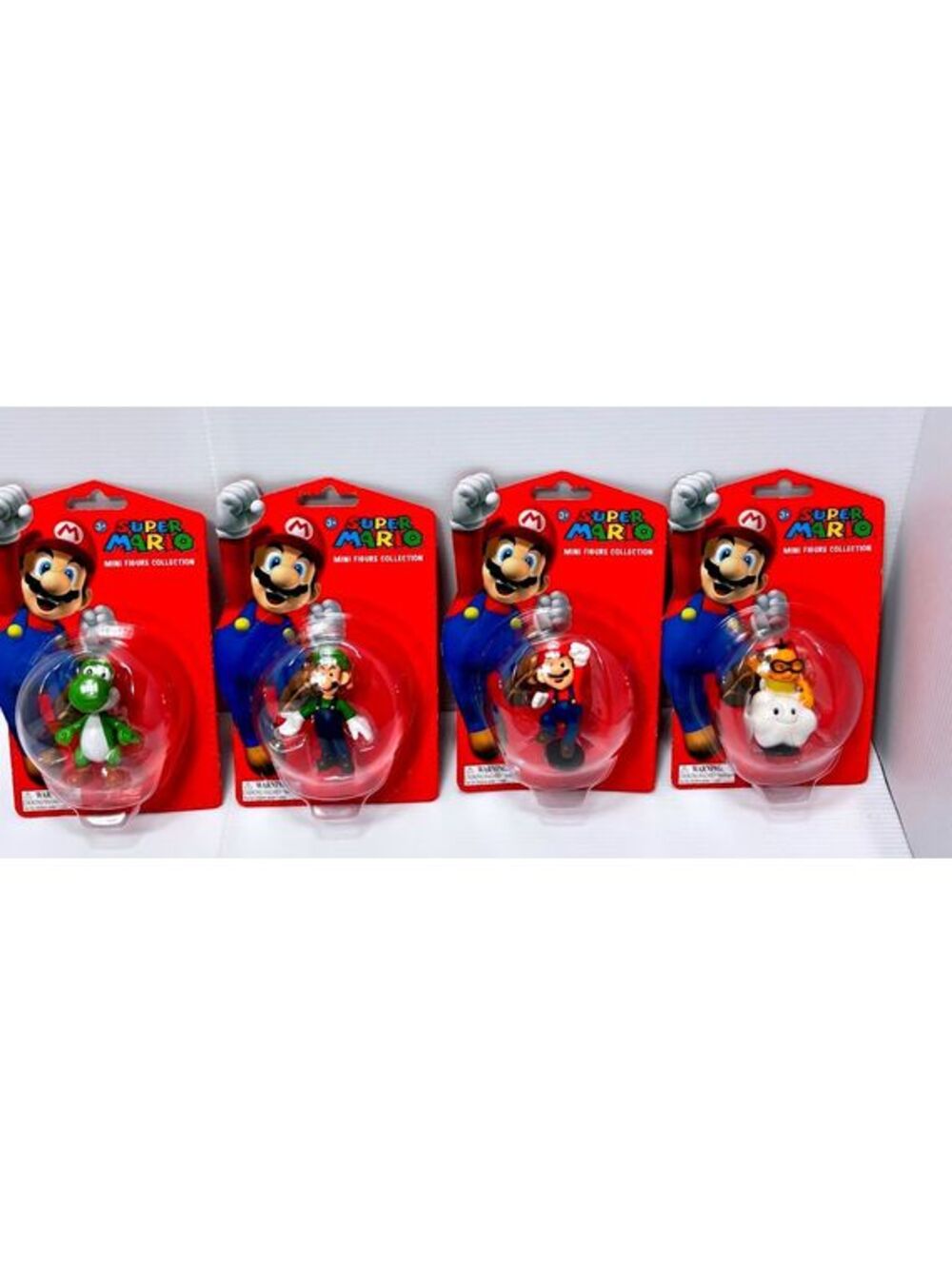 Super Mario Mini Figure Collection - Set of 4 Collectible Characters
